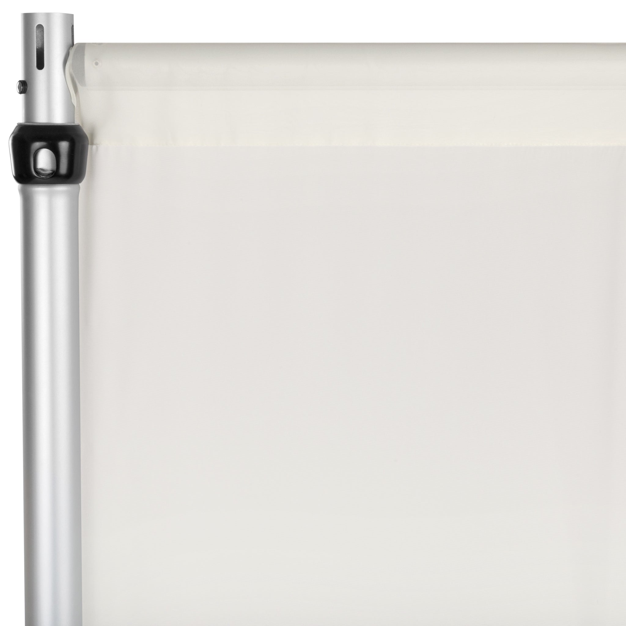 Chiffon Curtain Drape 14ft H x 118" W Panel - Ivory - Image 2